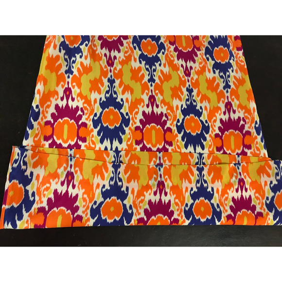 Anthropologie Floreat Kaleidoscope Print Silk Sequin Shift Dress - Size 10 - Picture 10 of 12